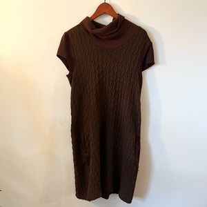 Charlotte Russe Brown Turtleneck Dress